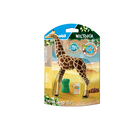 Figurine girafe pour enfant WILTOPIA en plastique - 4 pièces